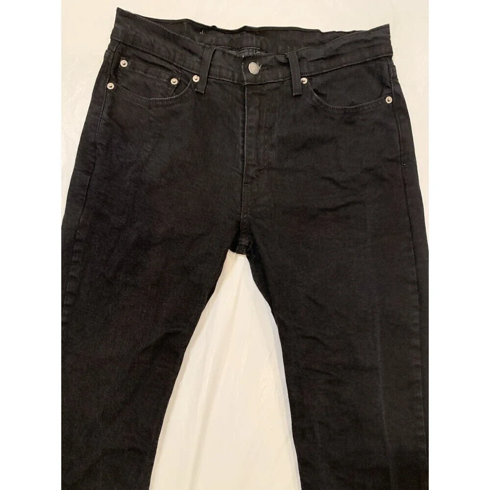 Levi’s 514 Jeans Men’s 34x24.5 Black Straight Fit